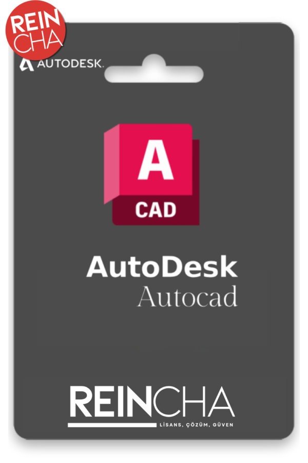 Autodesk AutoCAD - 1 Yıllık Lisans ile 2022-2025 Sürümlerine Erişim