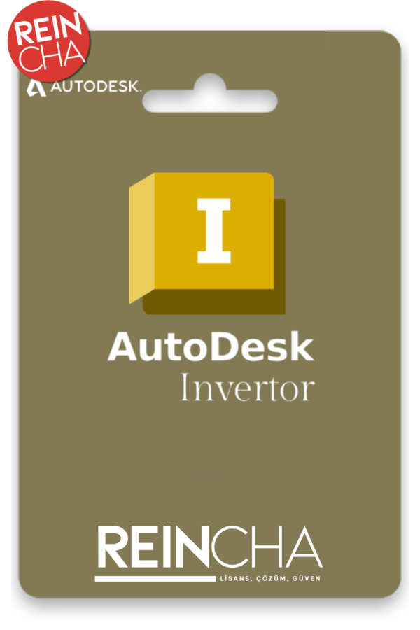 Autodesk Inventor - 1 Yıllık Lisans ile Mühendislik ve CAD Tasarımı
