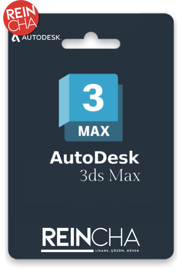 Autodesk 3ds Max - 1 Yıllık Lisans ile 3D Modelleme ve Animasyon